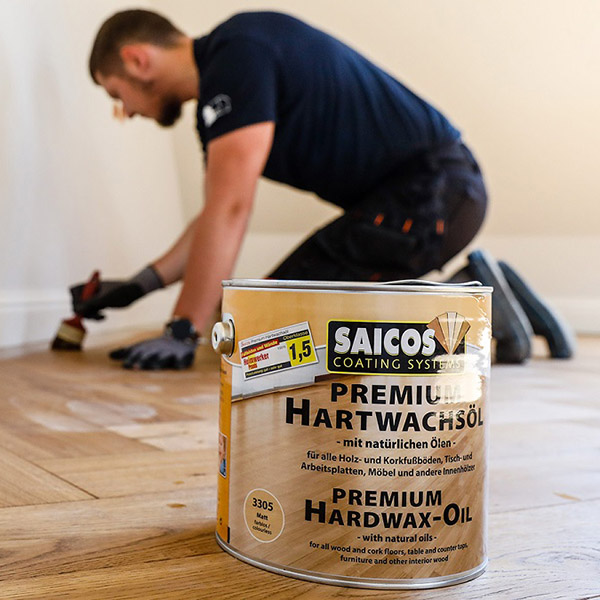 Saicos Premium Hardwax Oil - Ultra Matt Plus - 125ml