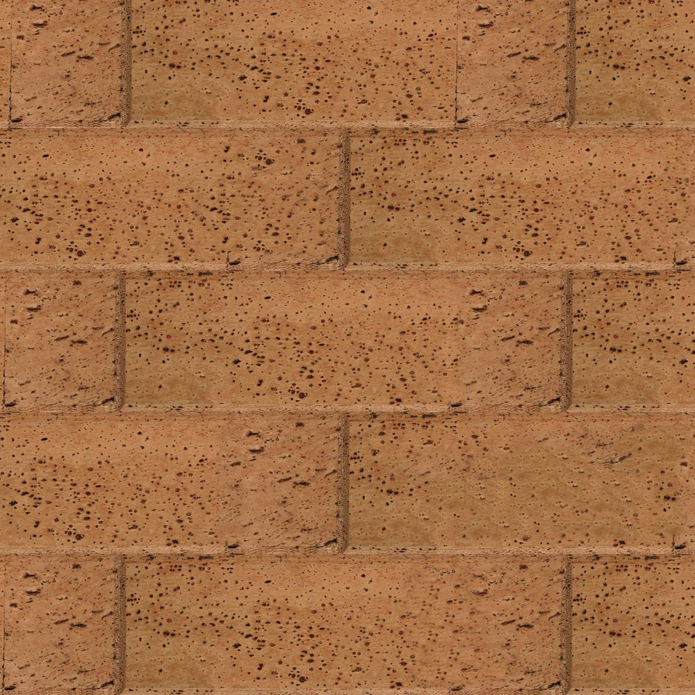 Muratto Bevelled Cork Bricks - Natural