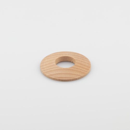 Solid Steamed Beech - Pipe Ferrules - Snap Fit - 22mm