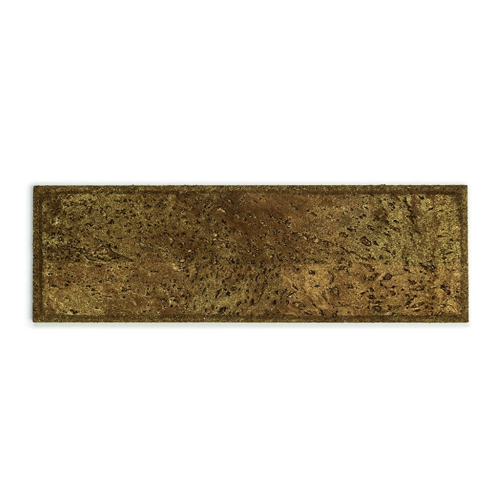 Muratto Bevelled Cork Bricks - Brown Gold