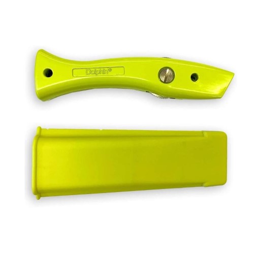 Dolphin Knife with Holster - Hi Vis Yellow