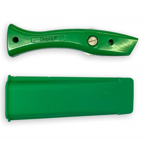 Dolphin Knife with Holster - Forest Green