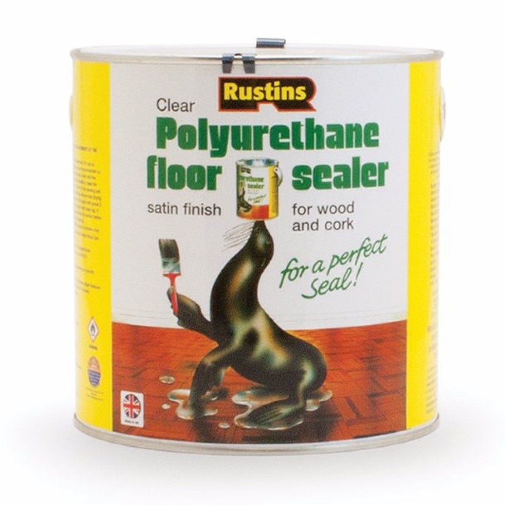 Rustins Polyurethane Floor Seal Satin - 1 Litre