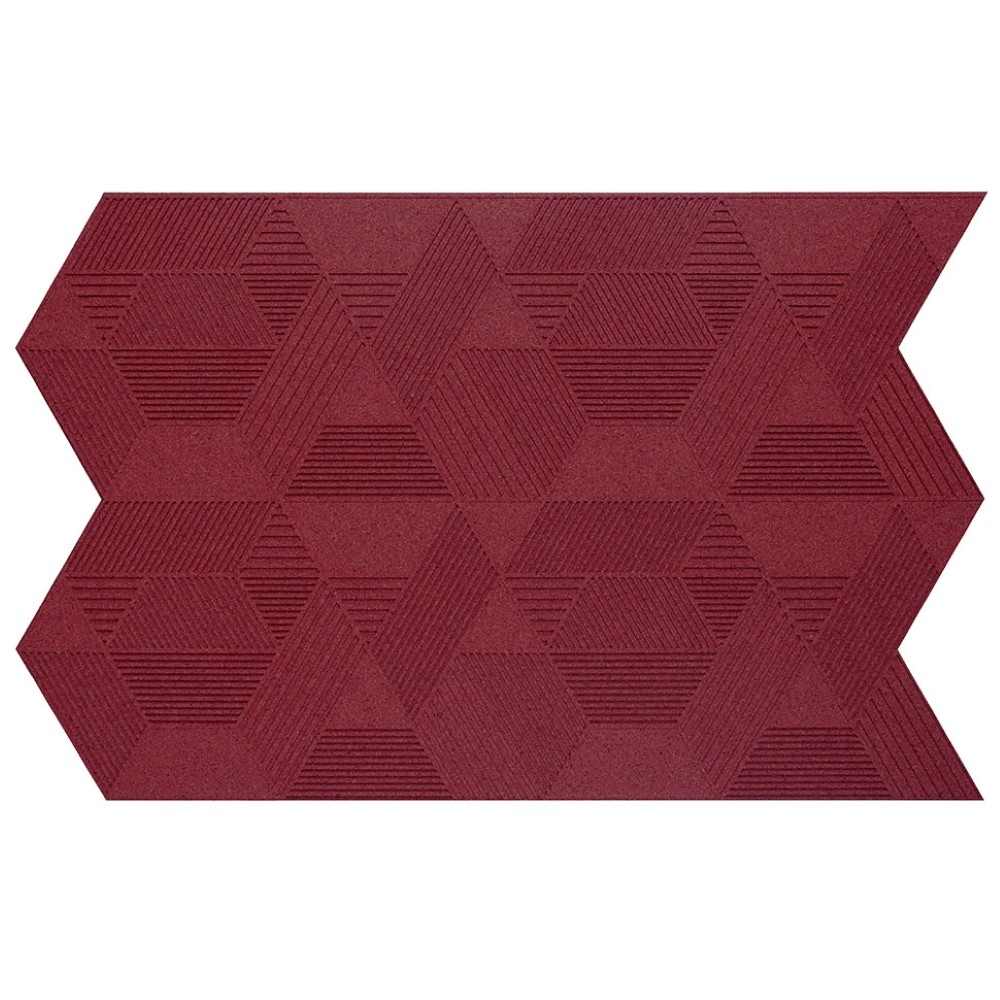 Muratto Organic Blocks - Strips - Geometric  - Bordeaux