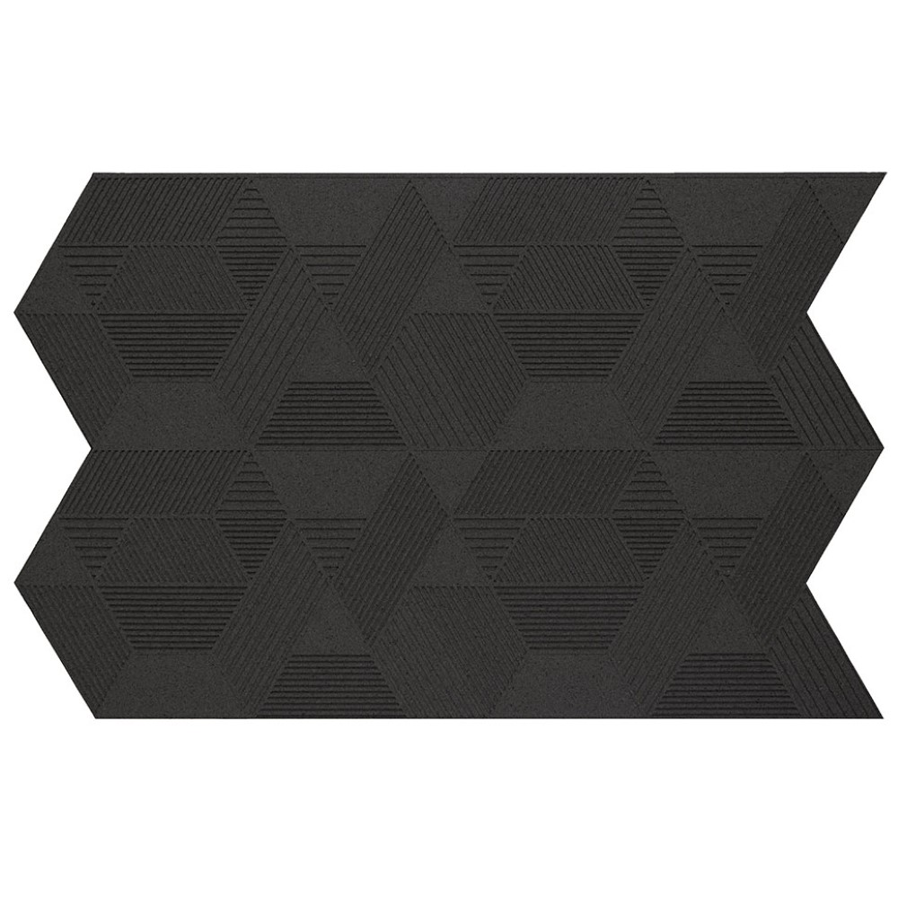 Muratto Organic Blocks - Strips - Geometric  - Black