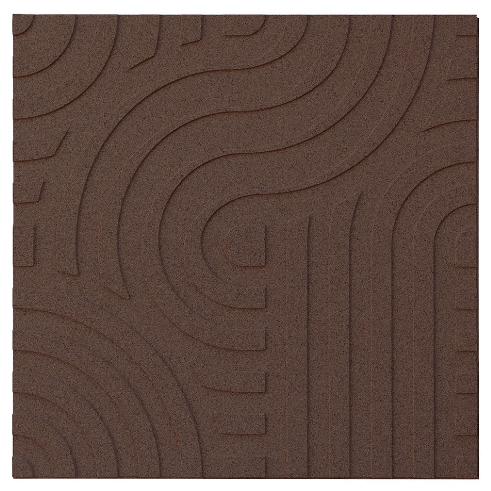 Muratto Organic Blocks - Strips - Wave  - Aubergine