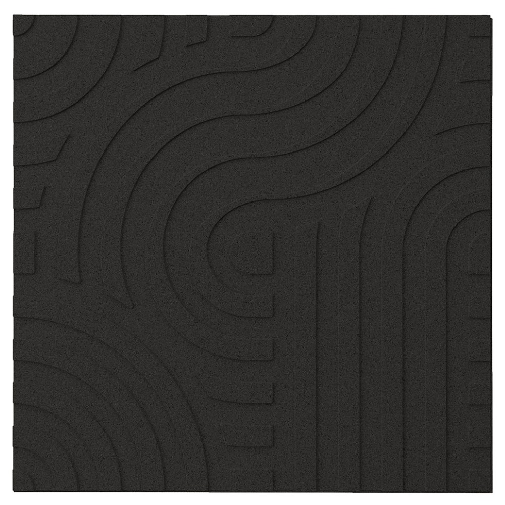 Muratto Organic Blocks - Strips - Wave  - Black