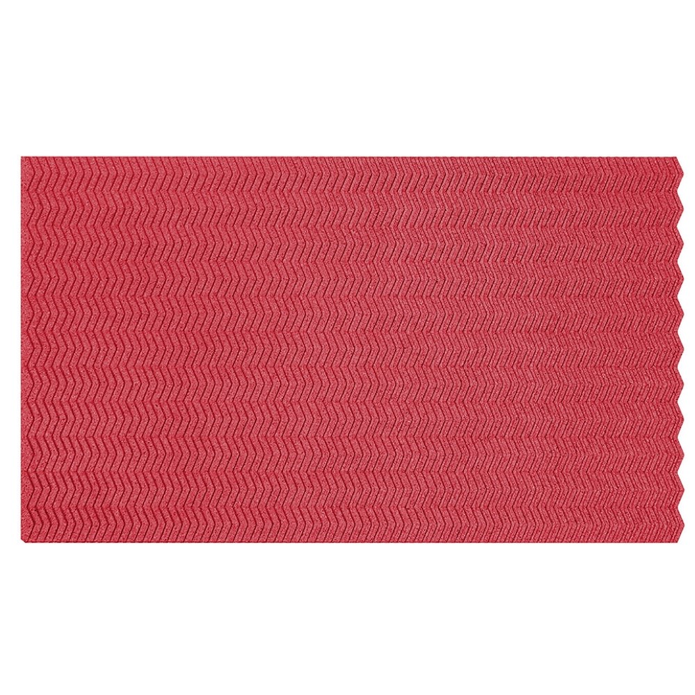 Muratto Organic Blocks - Strips - Zig Zag - Red