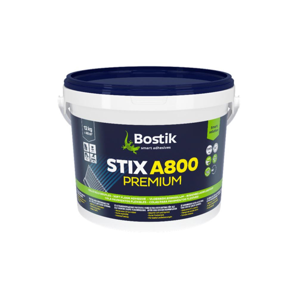 Bostik Stix A800 Flooring Adhesive - 12Kg