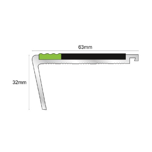 Genesis Aluminator Nosing - AHD06