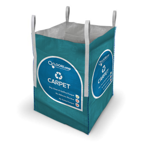 FloorLoop Carpet Recycling <br />
Bulk Bag