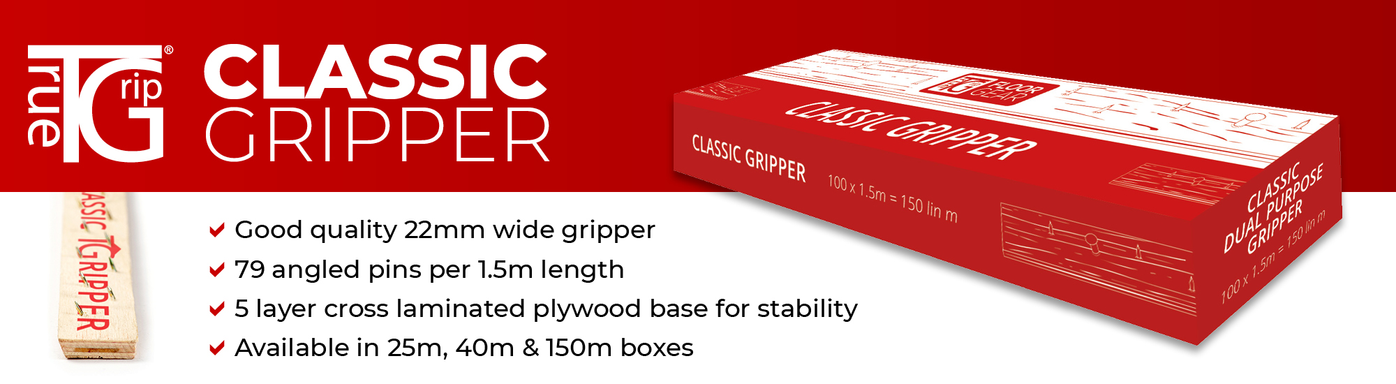 True Grip Classic Carpet Gripper