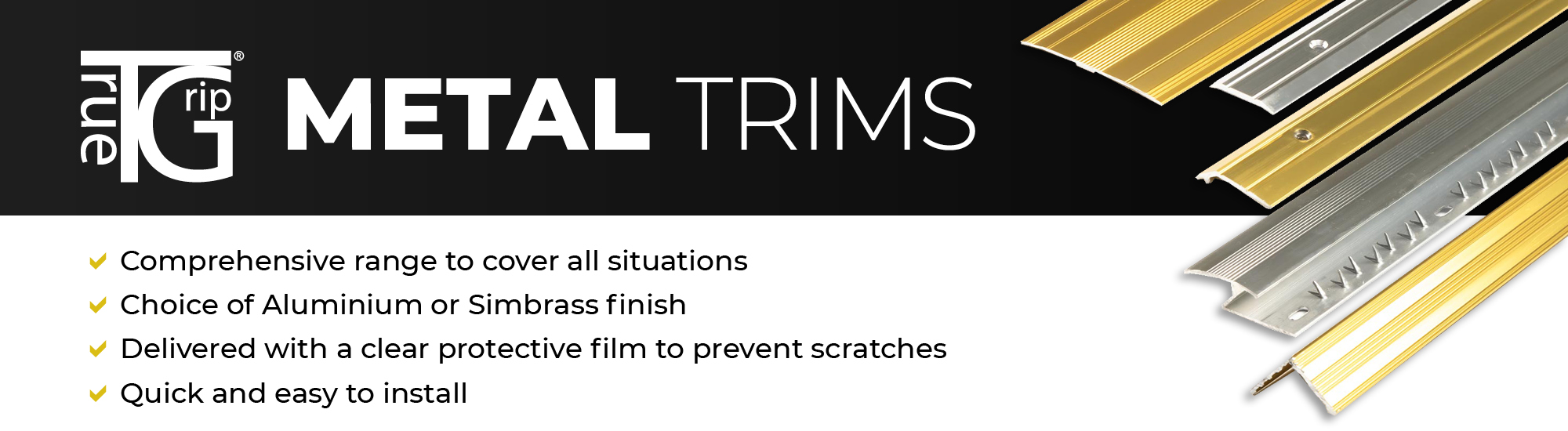 Floorgear Metal Carpet Trims