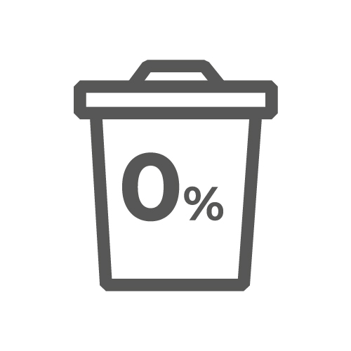 0% Waste
